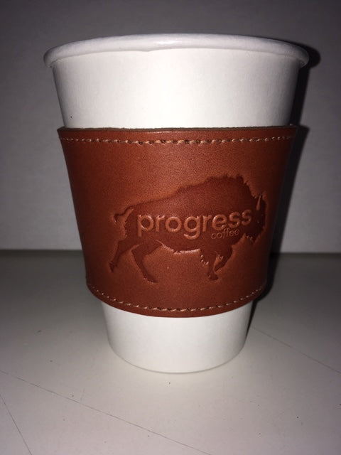 Leather Coffee Cup Sleeves